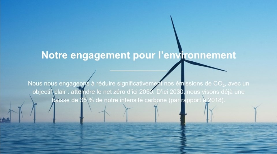 Our enagement for the environlent