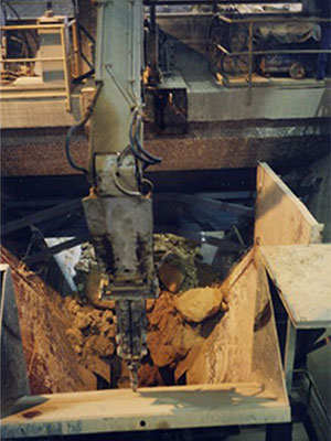 Feed chute  Flow 1000 Ton / hour