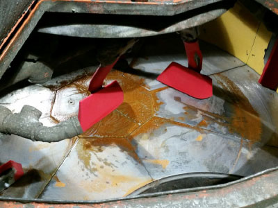 bottom concrete mixer- bottom plates